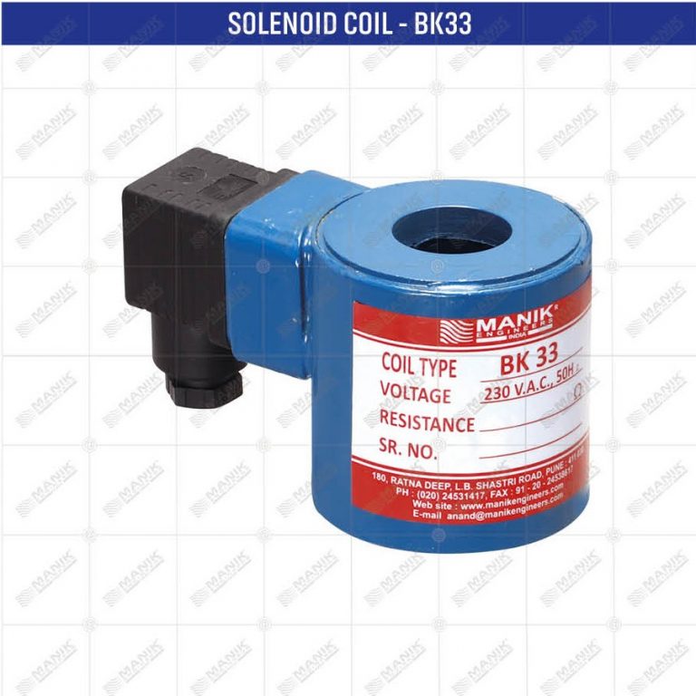 COILS FOR SOLENOID VALVES AND LEVEL CONTROLLER Manik Engineers